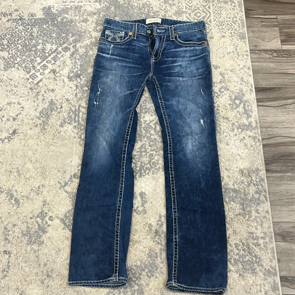 Men’s Big Star Jeans 
Union Slim
33 Long
Lightly Distressed Denim